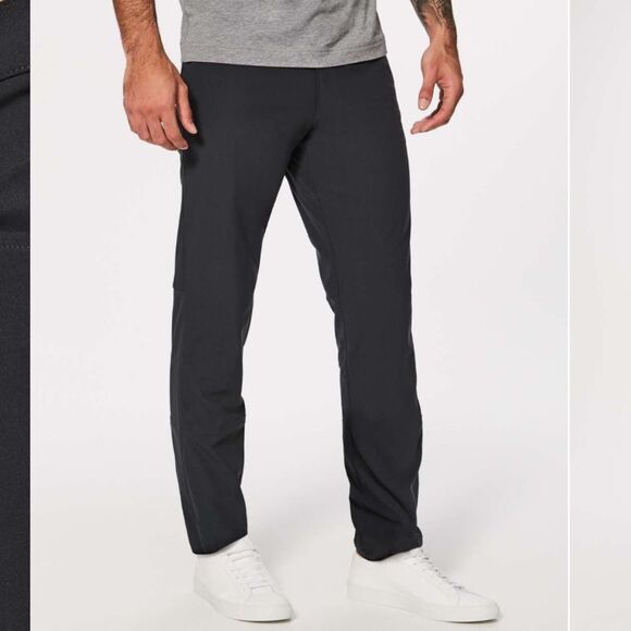 Lululemon ABC pant classic slim 32 x 37 Long black - Picture 2 of 9